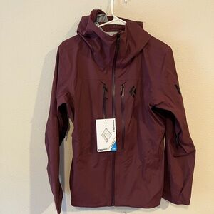 Black Diamond Recon LT Jacket | Gor Tex | Ski Tour | Relaxed Fit Shell | S